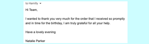 Testimonial hana milly fitness