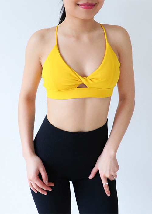 Lovey Crop Yellow