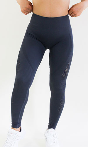 High waist seamless leggings - grey