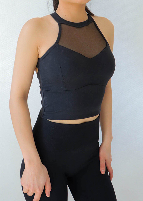 Sheer Tank Black